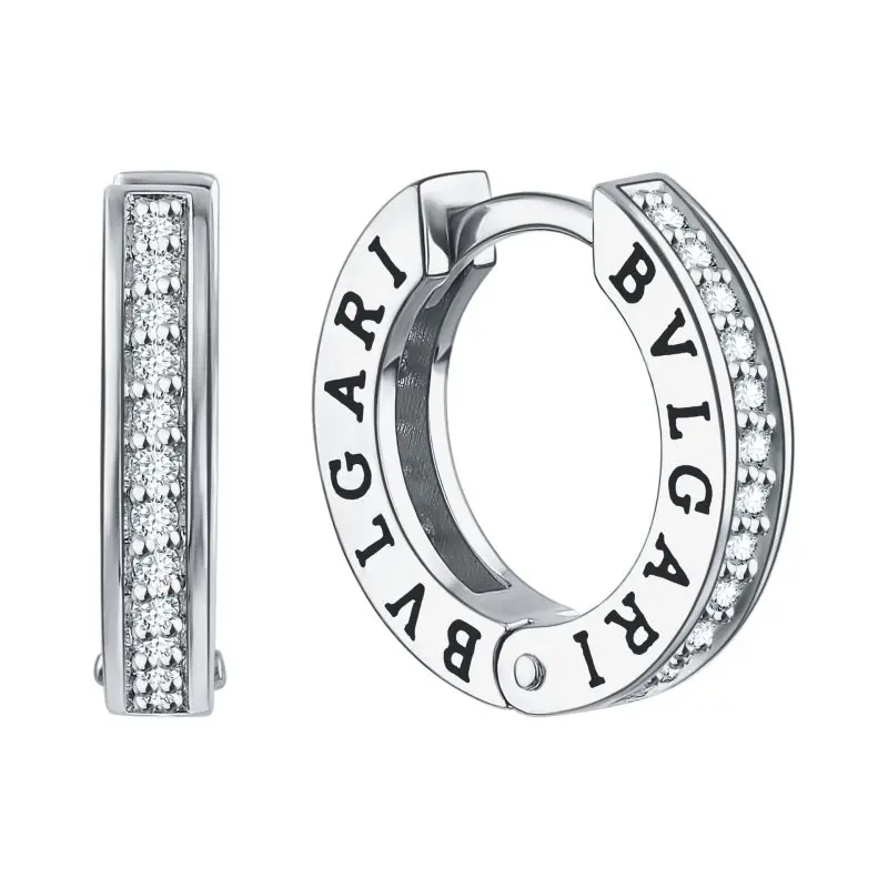 Серьги с английским замком из серебра