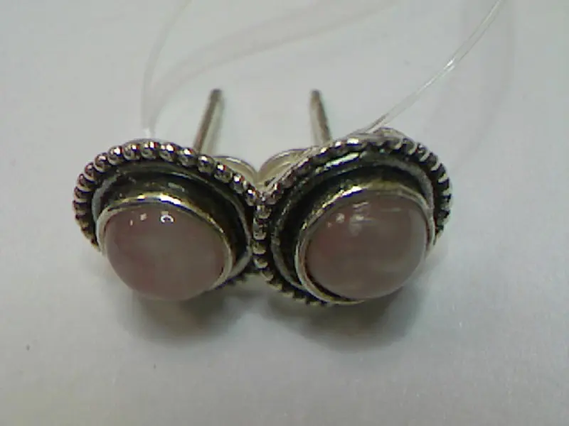 Серьги пуссеты из серебра