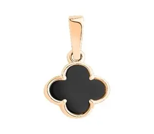 Подвеска декоративная из красного золота