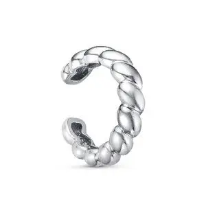 Серьги каффы из серебра вид 1
