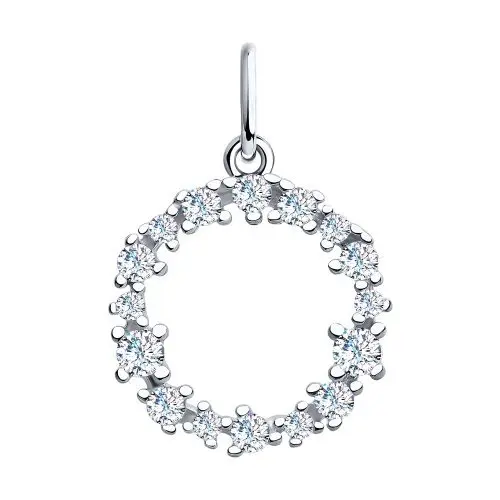 Подвеска декоративная из серебра