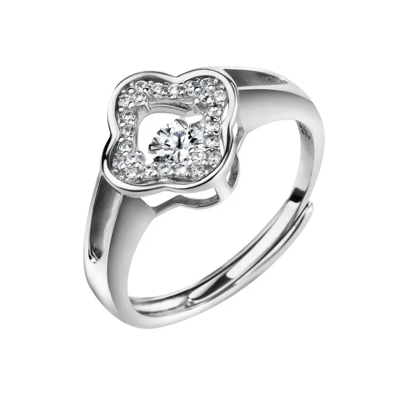 Кольцо декоративное из серебра