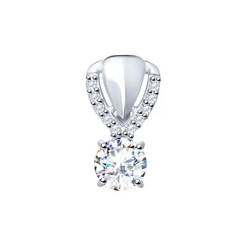 Подвеска декоративная из серебра