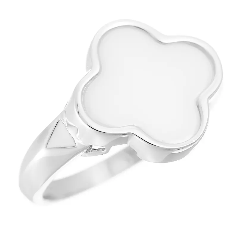 Кольцо декоративное из серебра