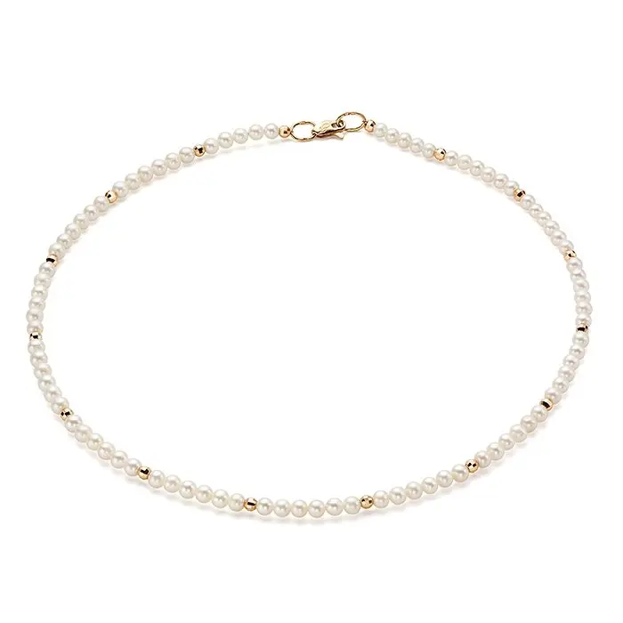 Бусы из красного золота