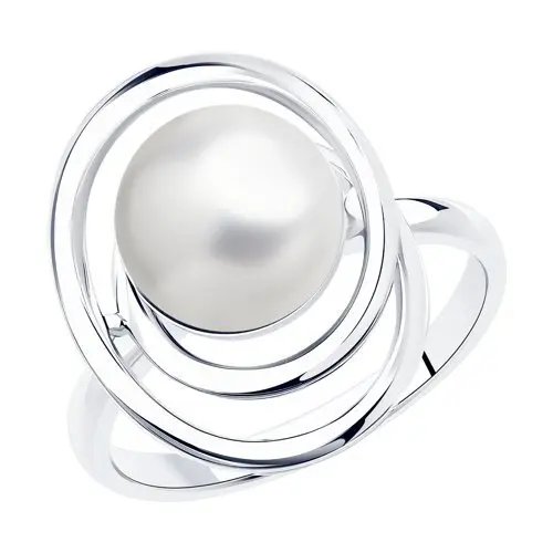 Кольцо декоративное из серебра