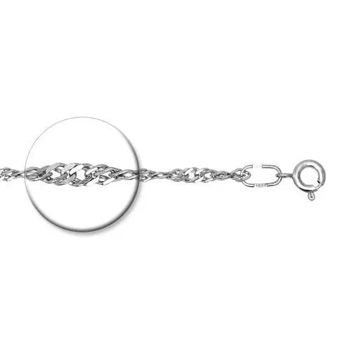 Браслет цепочный из серебра