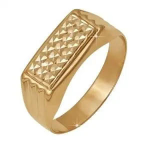 Печатка из красного золота