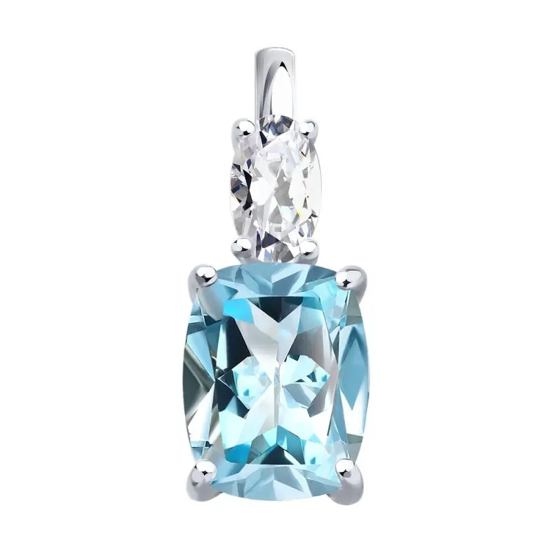 Подвеска декоративная из серебра