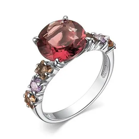 Кольцо декоративное из серебра