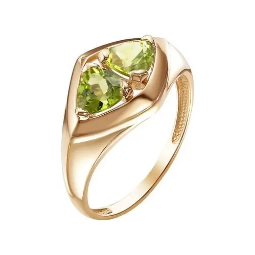 Кольцо декоративное из красного золота