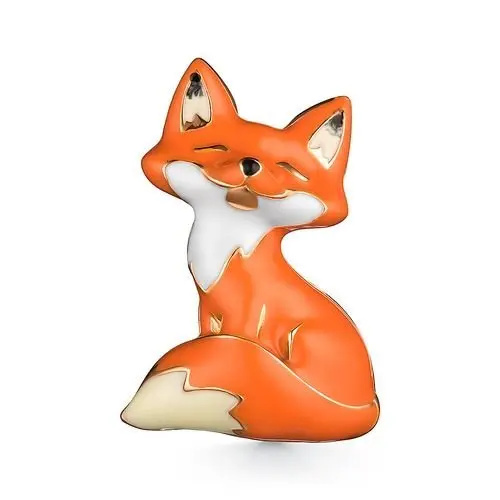 Брошь из позолоты