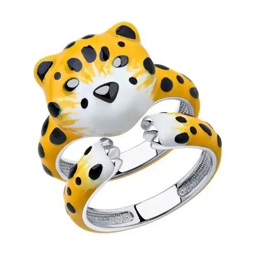 Кольцо декоративное из серебра