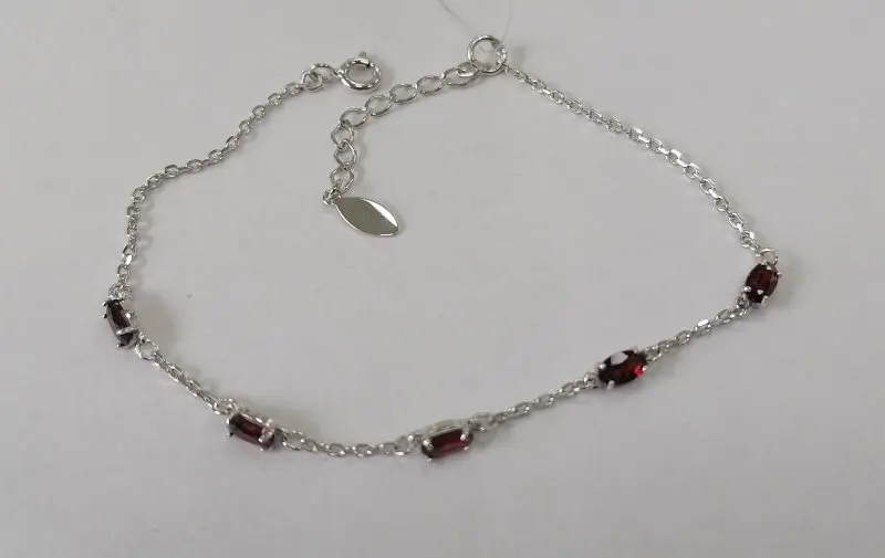 Браслет декоративный из серебра