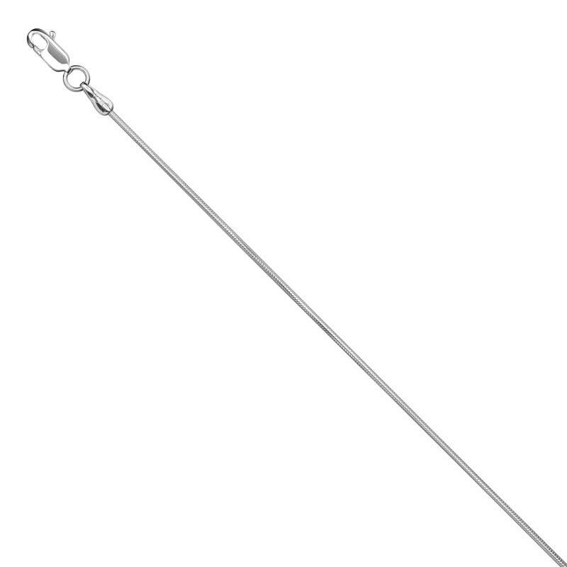 Цепь из белого золота