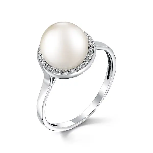 Кольцо декоративное из серебра