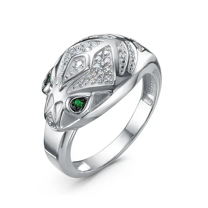 Кольцо декоративное из серебра