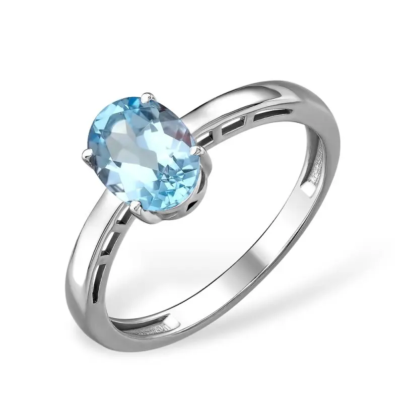 Кольцо декоративное из серебра