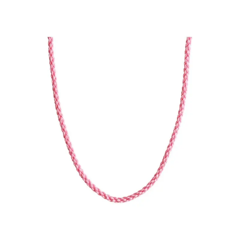 Цепь шнурок из красного золота