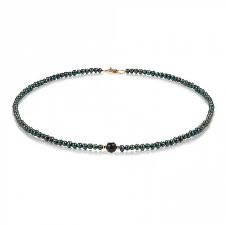 Бусы из красного золота