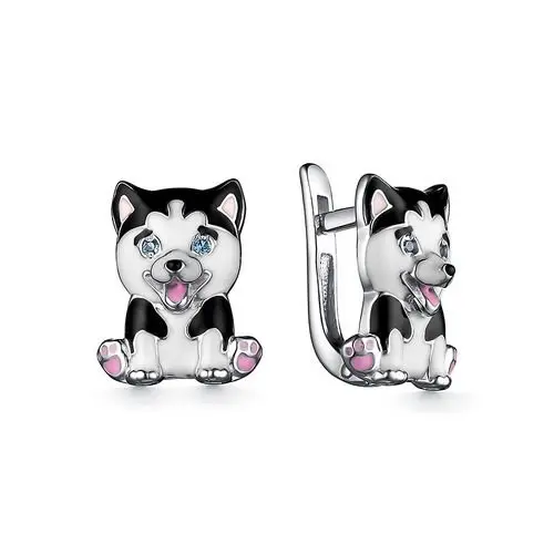 Серьги детские из серебра