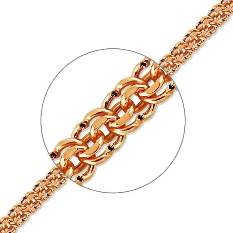 Цепь из красного золота