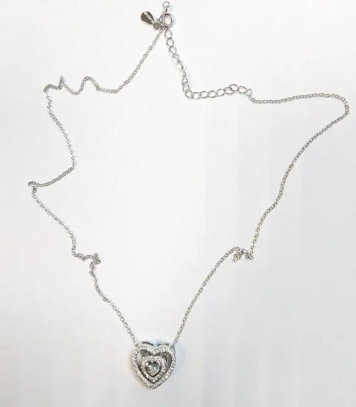 Цепь колье из серебра