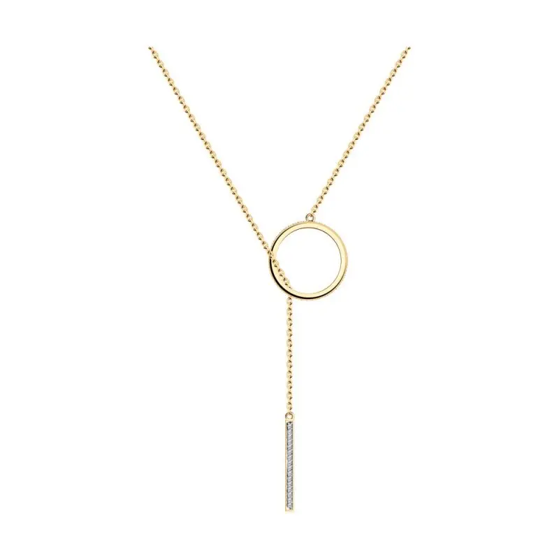 Цепь колье из позолоты