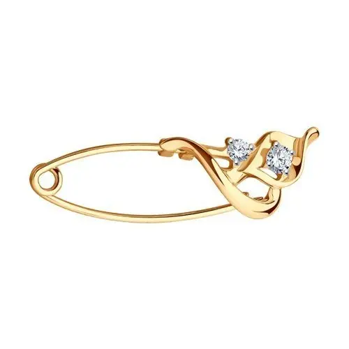 Булавка из красного золота