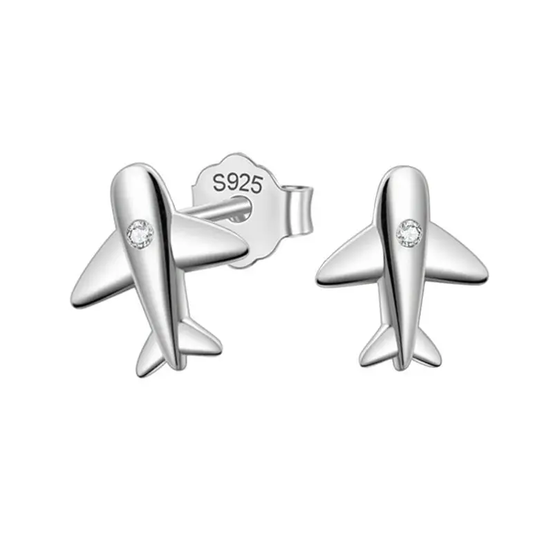 Серьги пуссеты из серебра