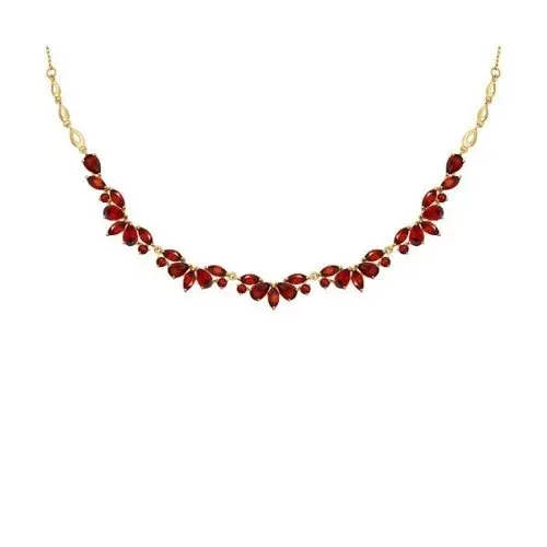 Цепь колье из красного золота