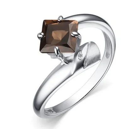 Кольцо декоративное из серебра