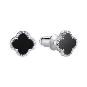 Серьги пуссеты из серебра