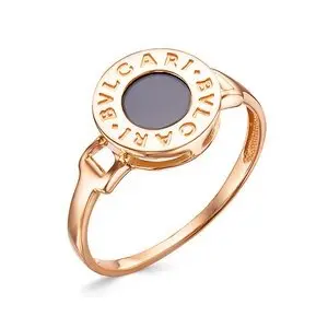 Кольцо декоративное из красного золота