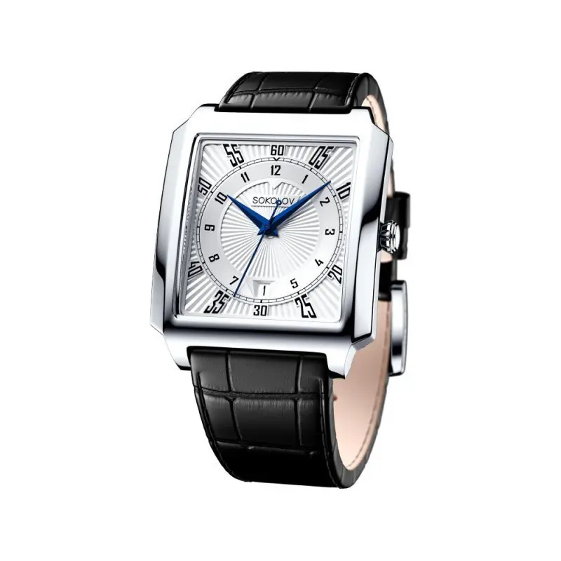 Часы мужские из серебра