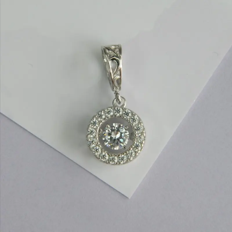 Подвеска декоративная из серебра