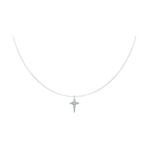 Цепь шнурок из серебра