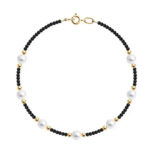 Браслет декоративный из красного золота вид 1