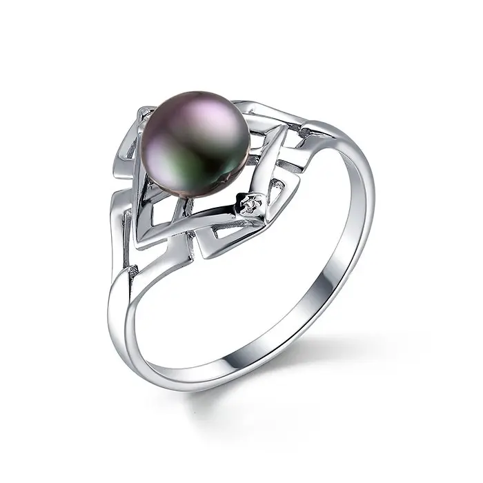 Кольцо декоративное из серебра