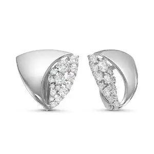 Серьги с английским замком из серебра