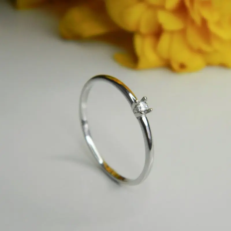 Кольцо декоративное из серебра