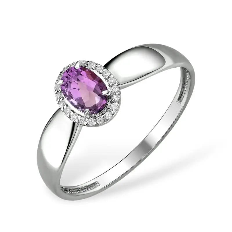 Кольцо декоративное из серебра