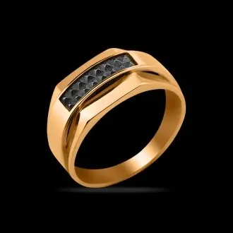 Печатка из красного золота