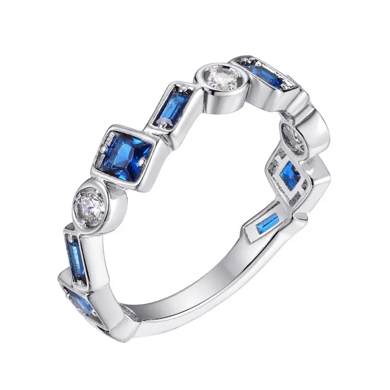 Кольцо декоративное из серебра