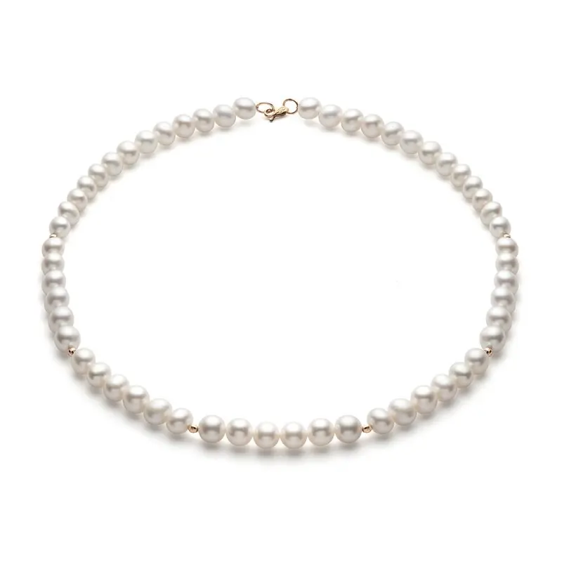 Бусы из красного золота