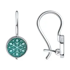 Серьги детские из серебра