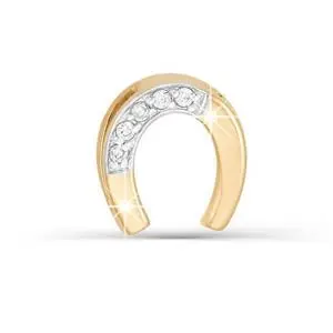 Подвеска бегунок из красного золота