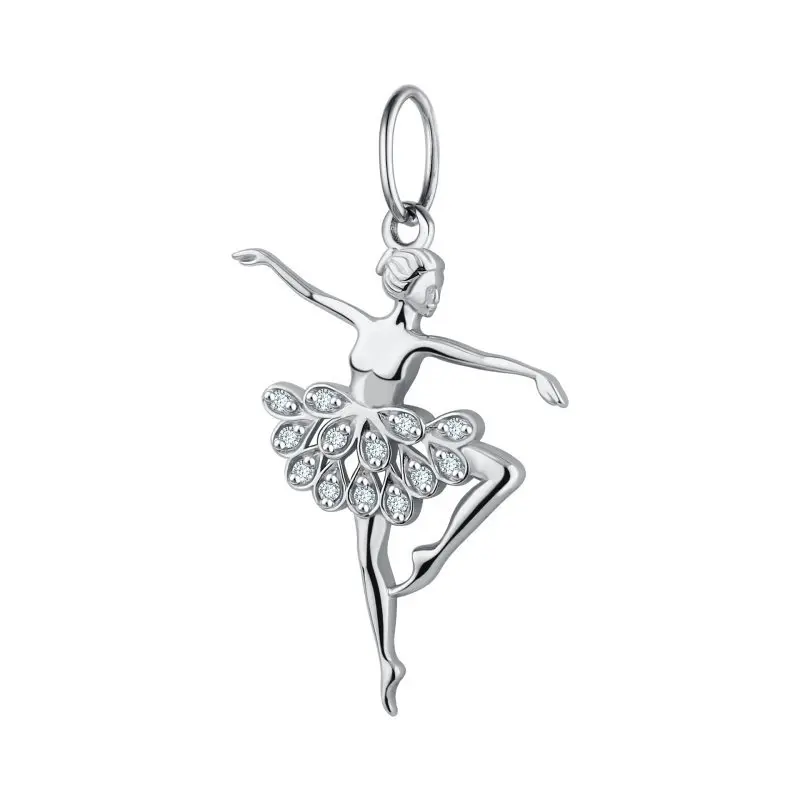 Подвеска декоративная из серебра