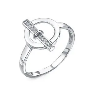 Кольцо декоративное из серебра