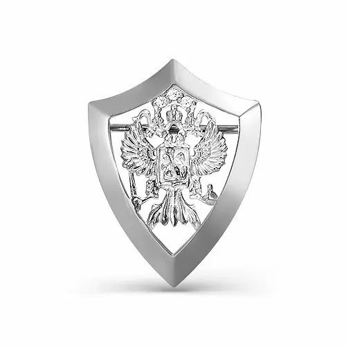 Значкок из серебра
